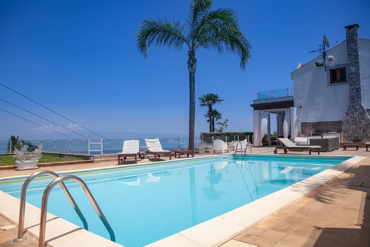 Luxury Taorum Villa With Spectacular Sea Views In Taormina Exterior foto