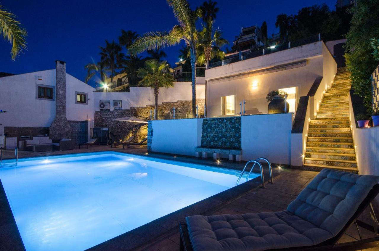 Luxury Taorum Villa With Spectacular Sea Views In Taormina Exterior foto